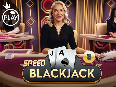 Live Speed Blackjack 8 Ruby